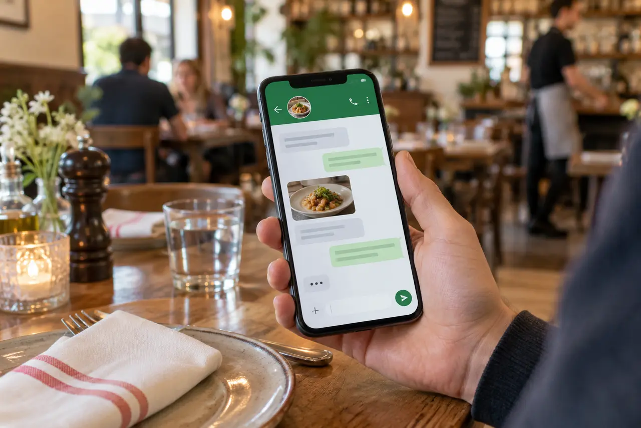 Como divulgar seu cardápio no WhatsApp e vender mais